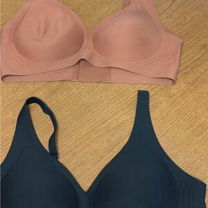 Shapermint Black and Tan Bra Duo